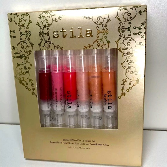 Stila Other - Stila Sealed with a kiss lip glaze set New